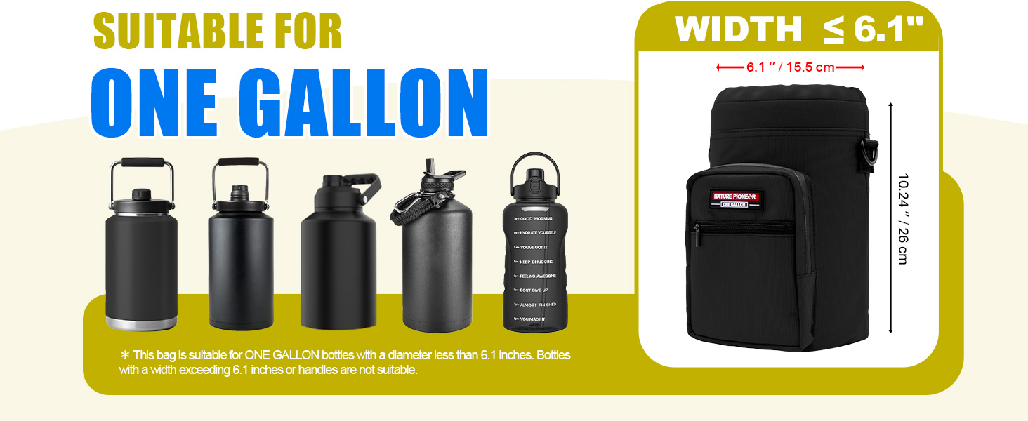 one gallon water bottle holder