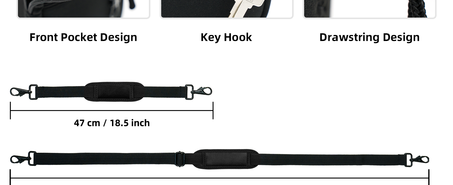 crossbody water bottle holder