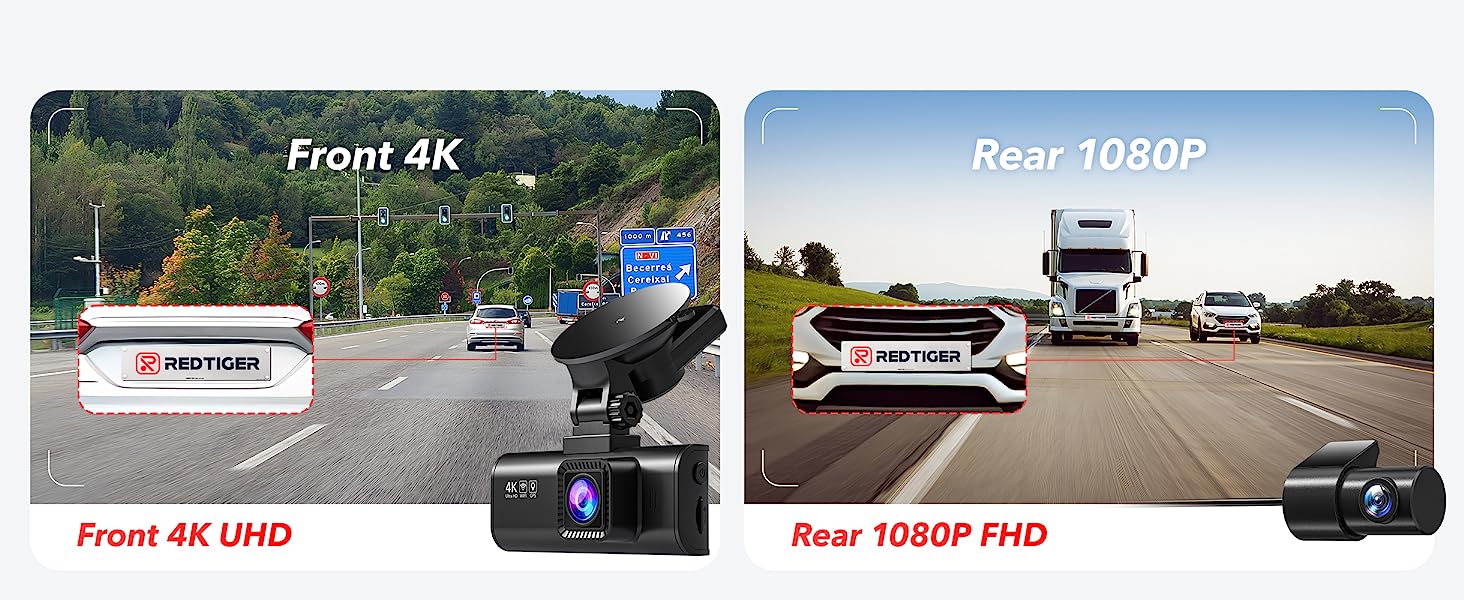 dash cam front and rear