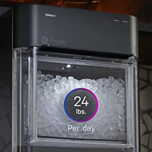 24 Pounds of Ice Per Day