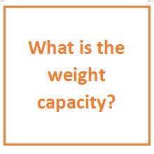 Weight Capacity