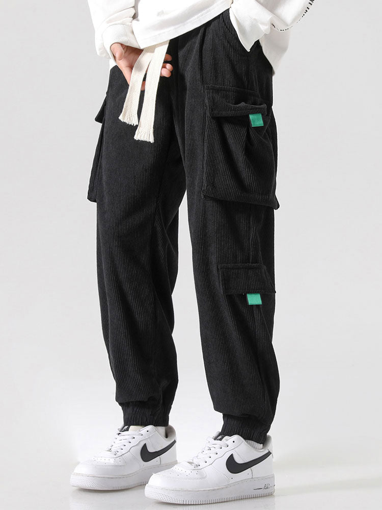 Corduroy Cargo Pants-Mitchell Shoes