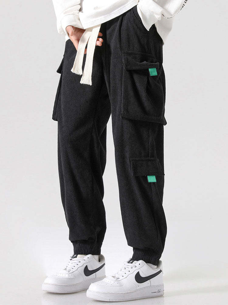 Corduroy Cargo Pants-Mitchell Shoes
