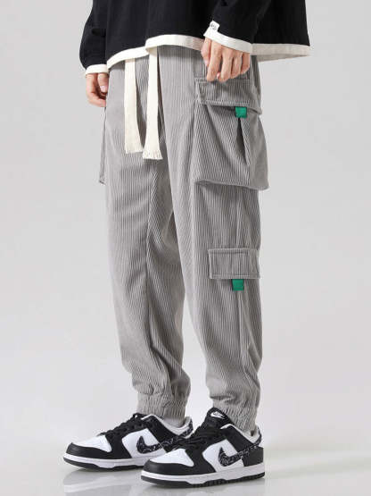 Corduroy Cargo Pants-Mitchell Shoes