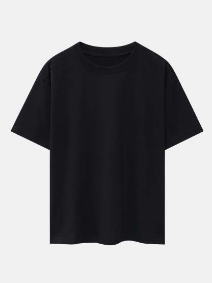 Heavy Weight Drop Shoulder Oversize T-Shirt & Jersey Shorts-Mitchell Shoes