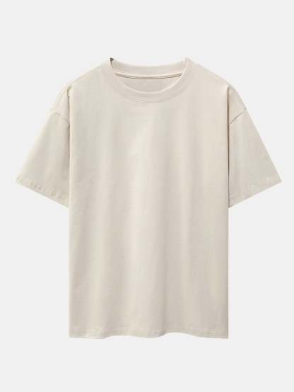 Heavy Weight Drop Shoulder Oversize T-Shirt & Jersey Shorts-Mitchell Shoes