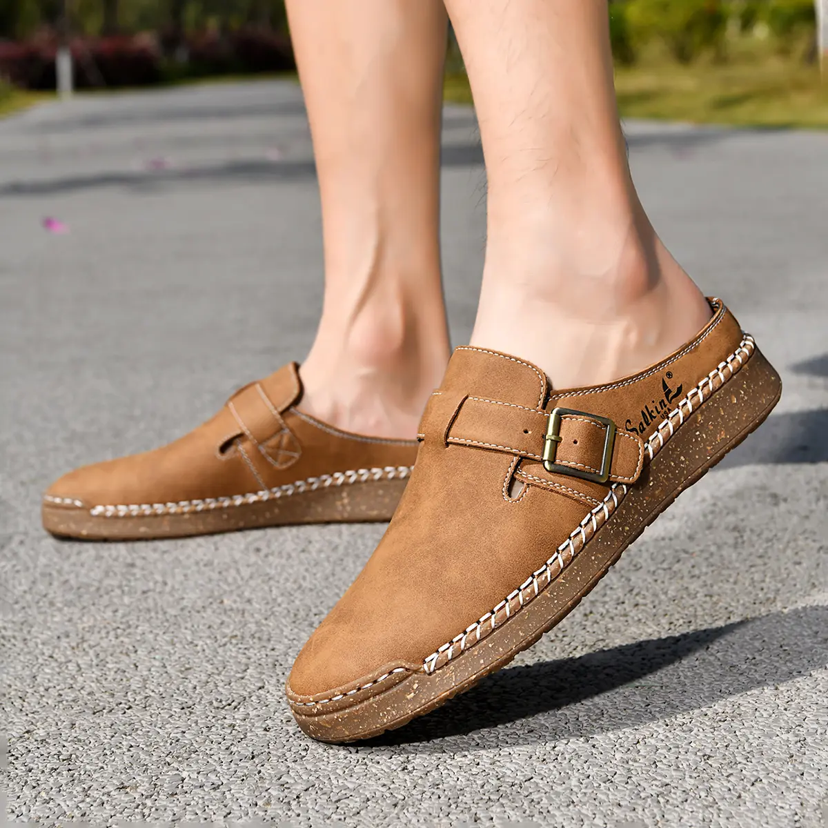 Men'S Slip-On Ultra- Soft Mules