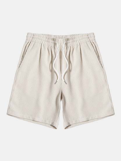 Create Adam Print Heavy Weight Oversize T-Shirt & Corduroy Shorts-Mitchell Shoes