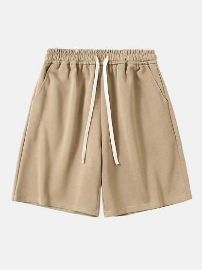 Heavy Weight Drop Shoulder Oversize T-Shirt & Jersey Shorts-Mitchell Shoes