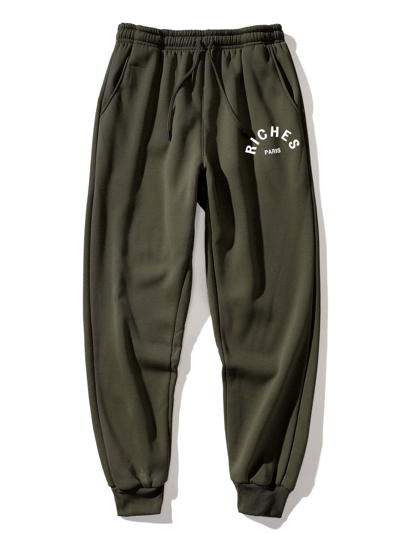 Rich Paris Print Hoodie & Jogger Pants-Mitchell Shoes