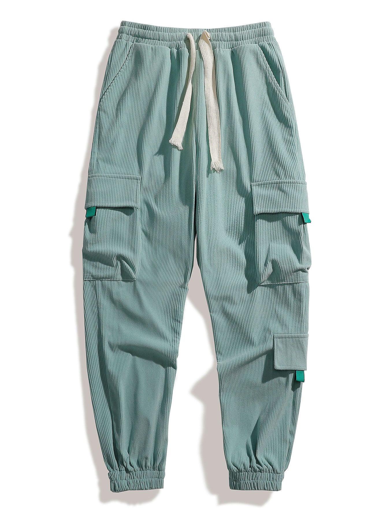 Long Sleeve Two Tone Corduroy Overshirt & Corduroy Cargo Pants-Mitchell Shoes