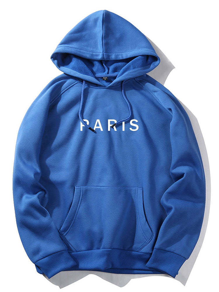 Paris Print Raglan Hoodie-Mitchell Shoes