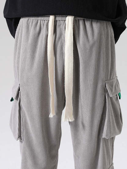 Corduroy Cargo Pants-Mitchell Shoes