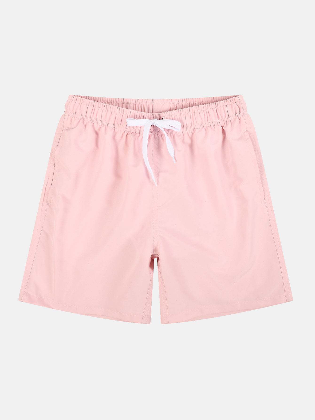 Striped Stand Collar Shirt & Swim Shorts-Mitchell Shoes