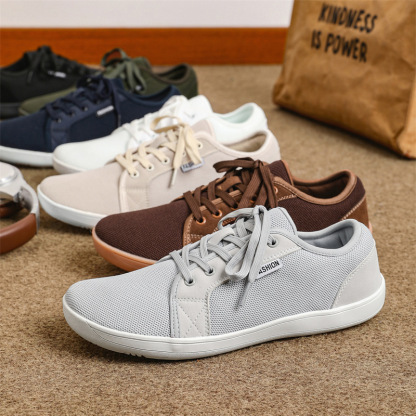 Men's Wide Toe Lightweight Casual Outdoor Sneakers
