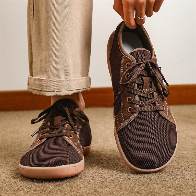 Men's Wide Toe Lightweight Casual Outdoor Sneakers