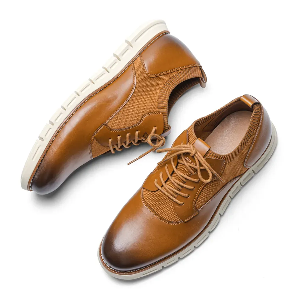 Men's Breathable Leather Loafers 