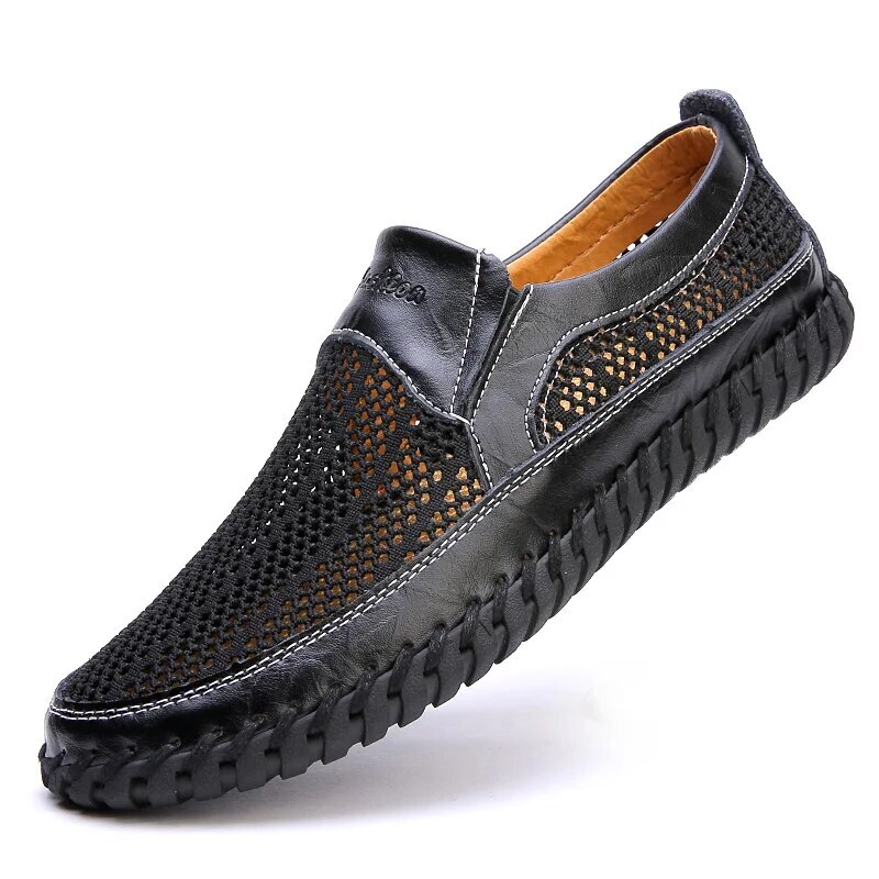 Men's Casual Outdoor Mesh Moccasins Driving Shoes