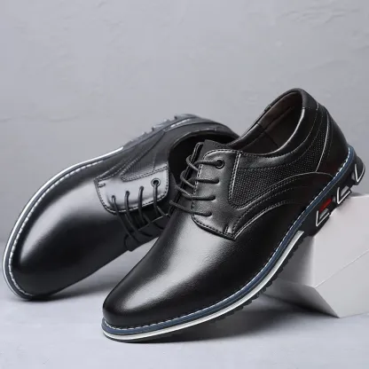 Men's Breathable Oxford Lisse Orthopedic Dress Shoe