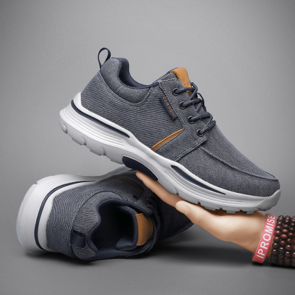 Men's Pain Free Lace-up Comfortable Walking Shoes