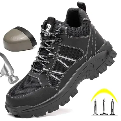 Men's work lightweight protective shoes