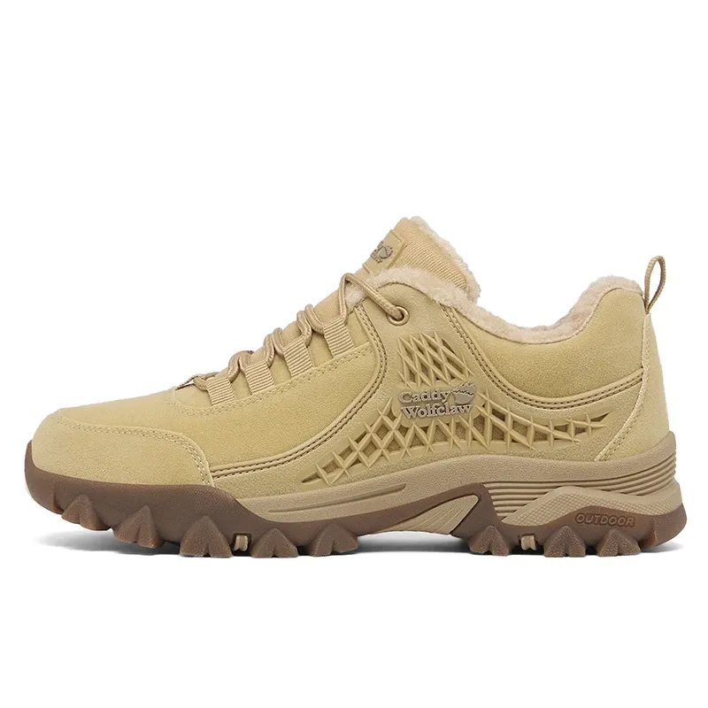 Men's Non-slip Thick Bottom Leather Sneakers