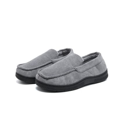 Men's Wide Toe Winter Padded Non-Slip Loafers