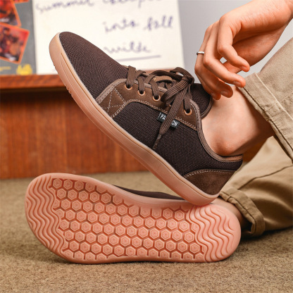 Men's Wide Toe Lightweight Casual Outdoor Sneakers