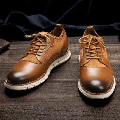 Men's Breathable Leather Loafers 