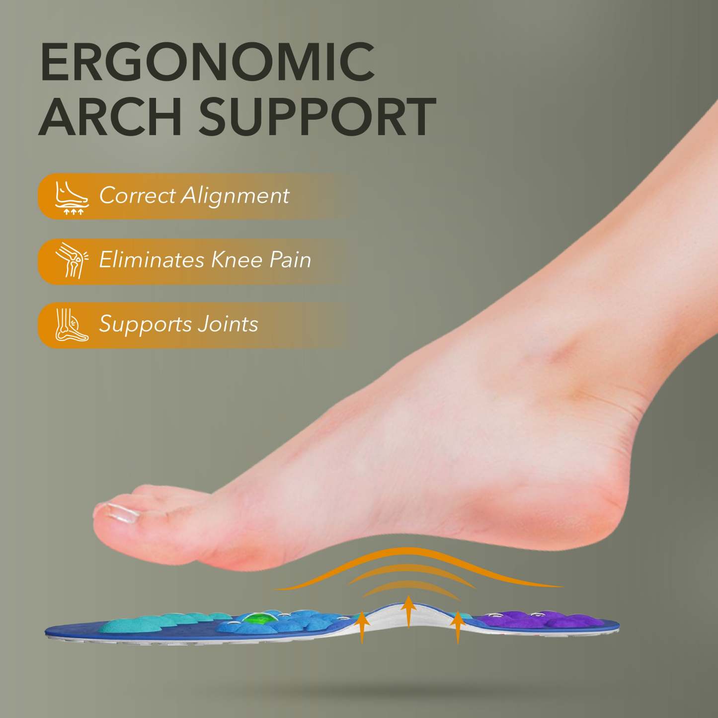 Deep Relief Massage Acupressure Insoles