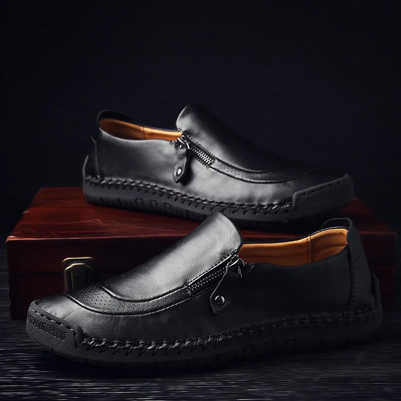 Men's Slip on Business Casual walking Shoes