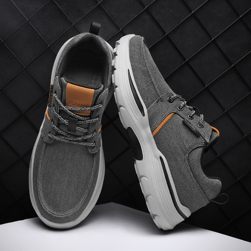 Men's Pain Free Lace-up Comfortable Walking Shoes