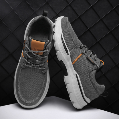 Men's Pain Free Lace-up Comfortable Walking Shoes