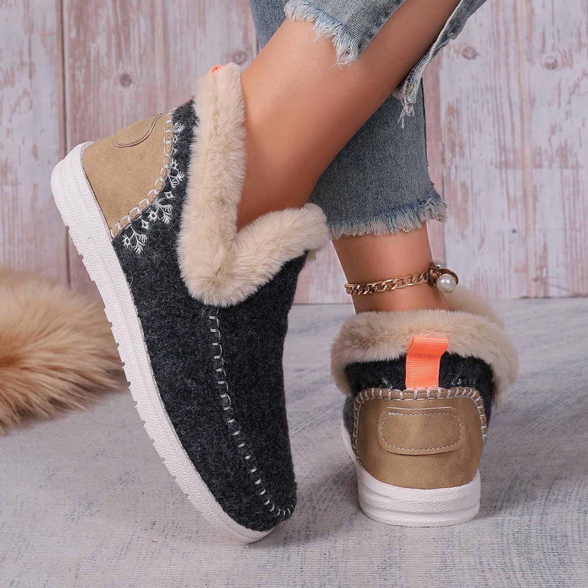 Women's Winter Plush Comfort Shoes