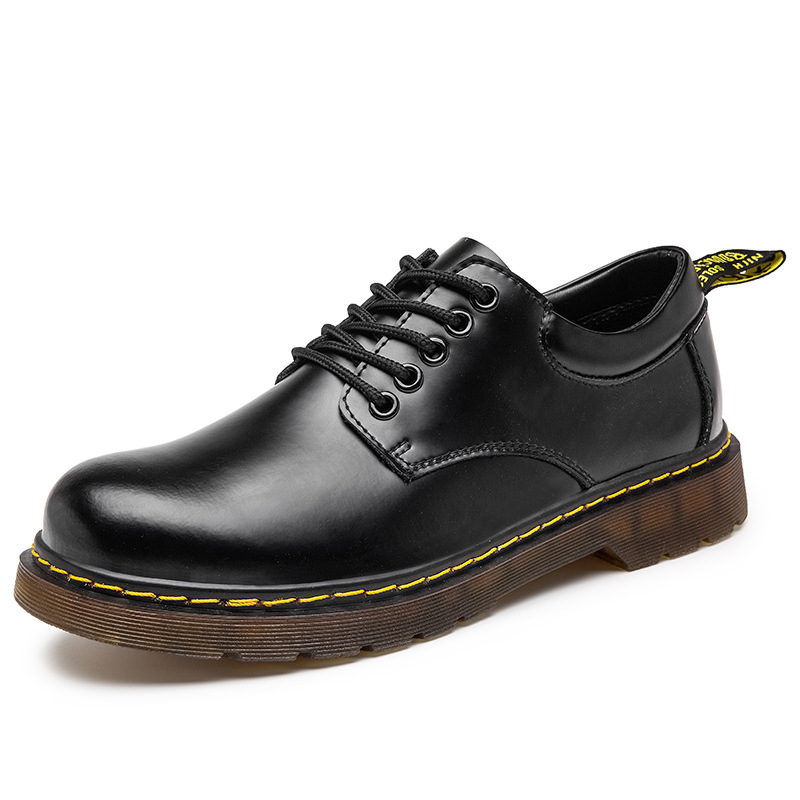 Mitchell Shoes Men’s Low-Top Slip-Resistant Leather Work Shoes