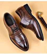 Men's Casual Business All Match Leather Shoes