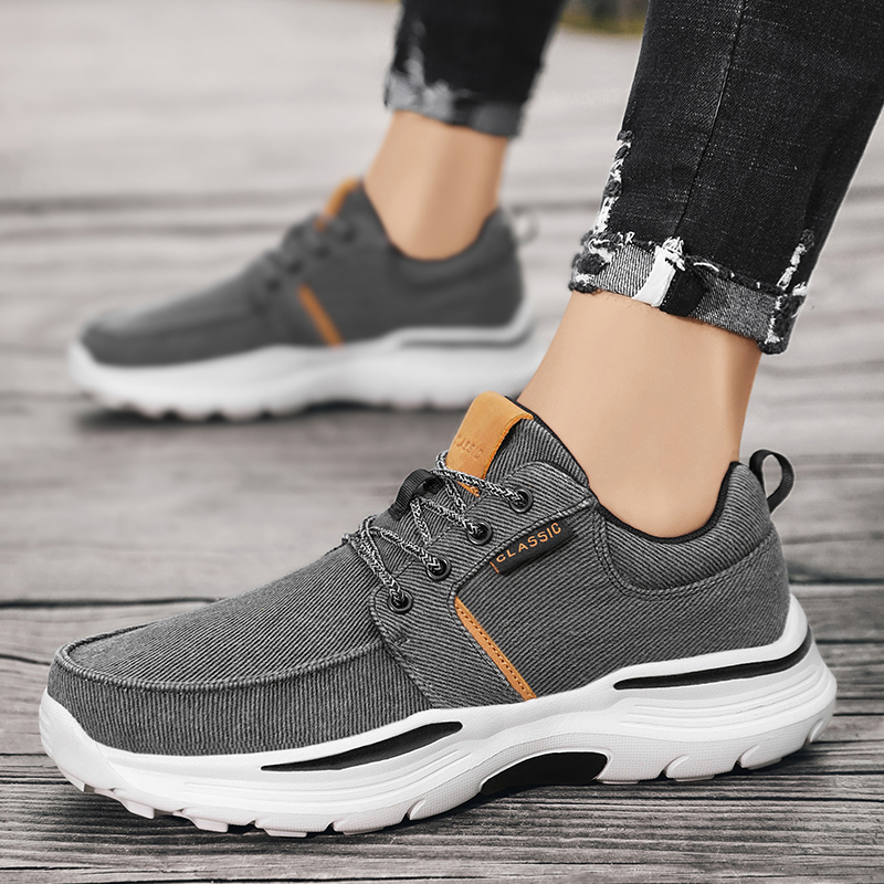 Men's Pain Free Lace-up Comfortable Walking Shoes