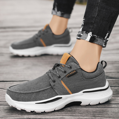 Men's Pain Free Lace-up Comfortable Walking Shoes