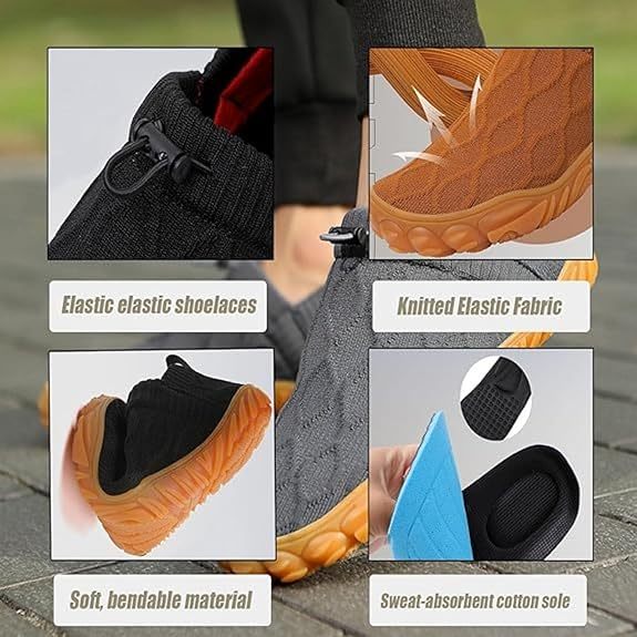 🔥LAST DAY 50% OFF🔥2024 NEW Fashion Lightweight Non Slip Quick-Drying Slip On Knitted Water Sneakers Shoes