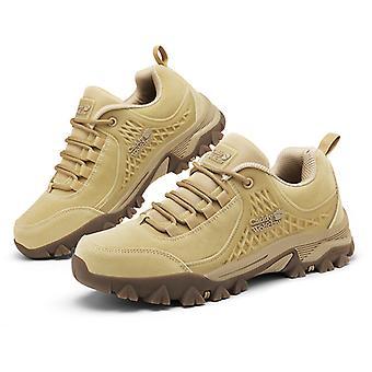 Men's Non-slip Thick Bottom Leather Sneakers