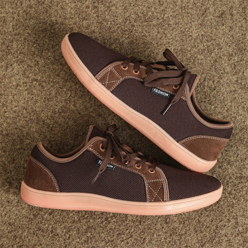 Men's Wide Toe Lightweight Casual Outdoor Sneakers