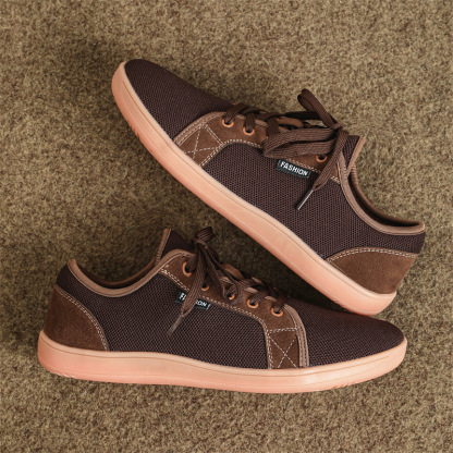 Men's Wide Toe Lightweight Casual Outdoor Sneakers