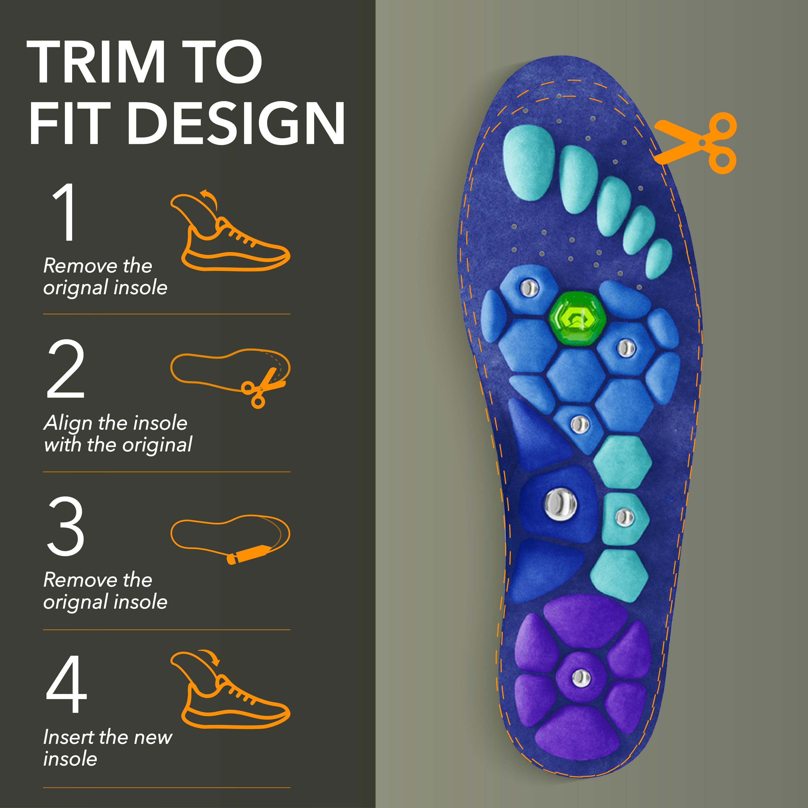 Deep Relief Massage Acupressure Insoles
