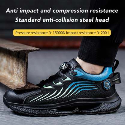 ⛑️Men's Smash and Stab Resistant Work Safety Shoes