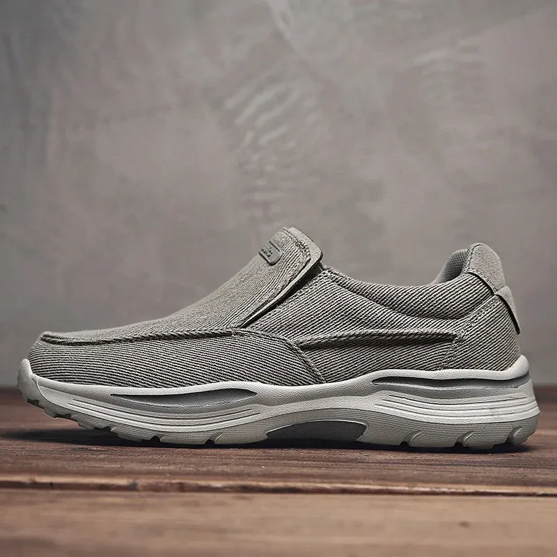 Men's Pain Free Leather Comfortable Walking Shoes