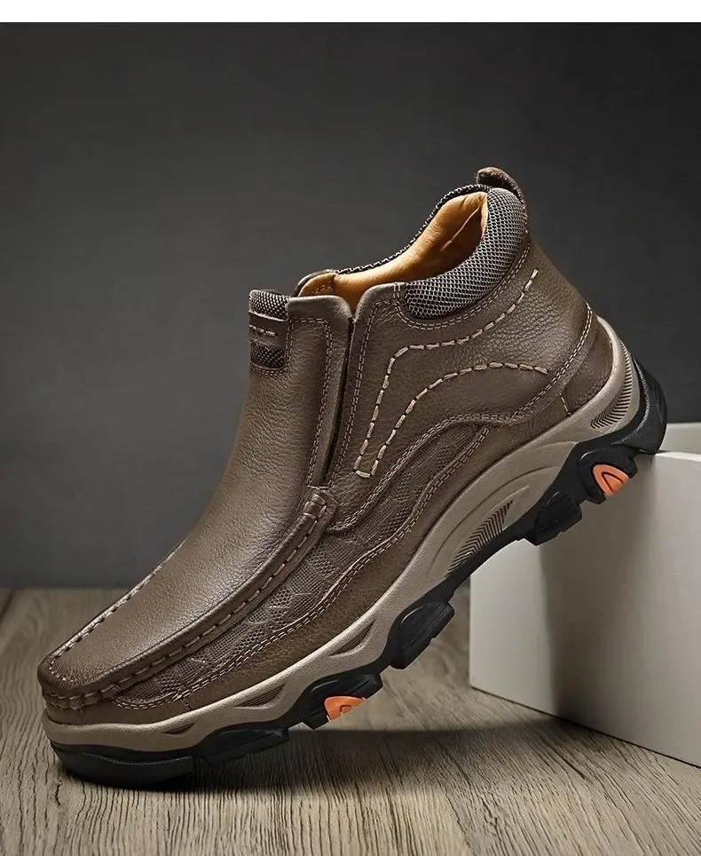 Men's Ankle Outdoor Trekking  Leather Boot