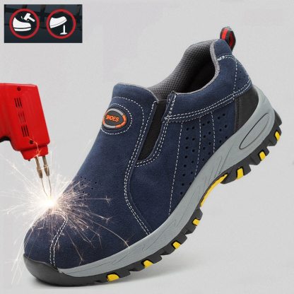 Men's Work Sneakers Safety Shoes