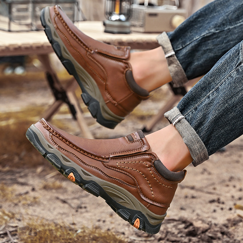 Men's Casual Slip-On High Top Orthopedic Boots