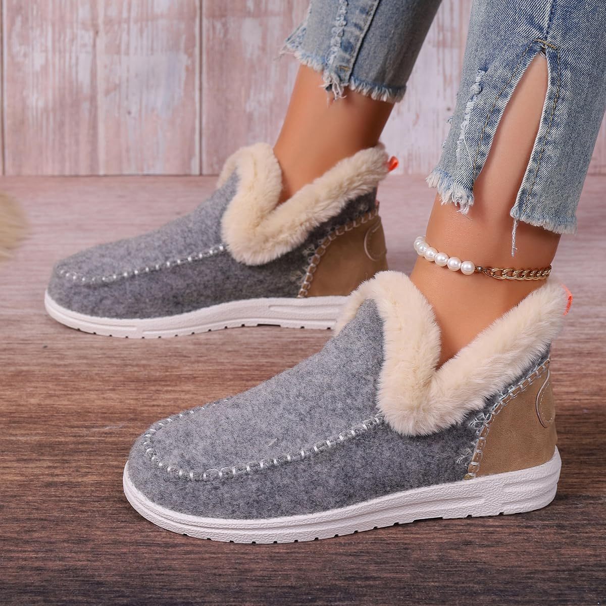 Women's Winter Plush Comfort Shoes