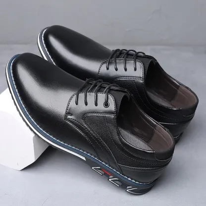 Men's Breathable Oxford Lisse Orthopedic Dress Shoe
